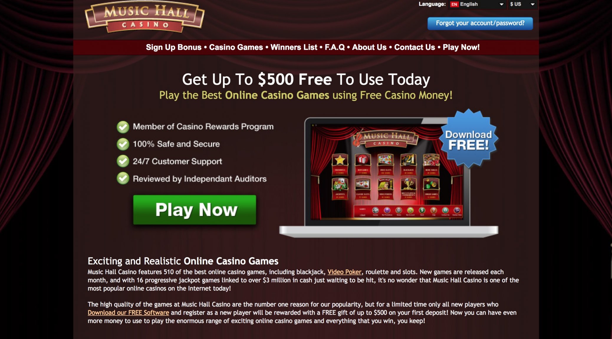 Play slots online real money